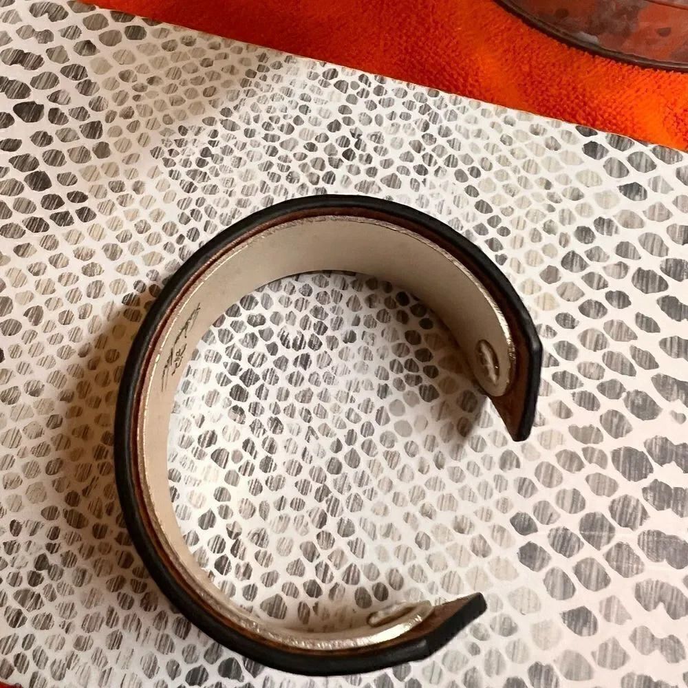 Patricia Nash Python Cuff Bracelet #PNBR - Picture 4 of 7